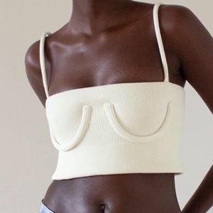 NWOT ORSEUND IRIS CLASSIC TUBE TOP!